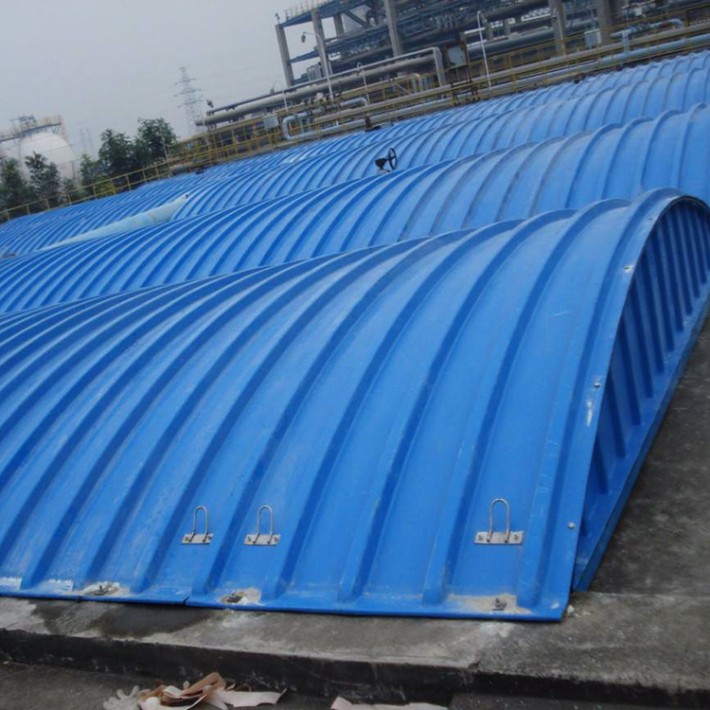 耐酸堿污水池蓋板玻璃鋼污水池蓋板玻璃鋼集氣罩污水池加蓋